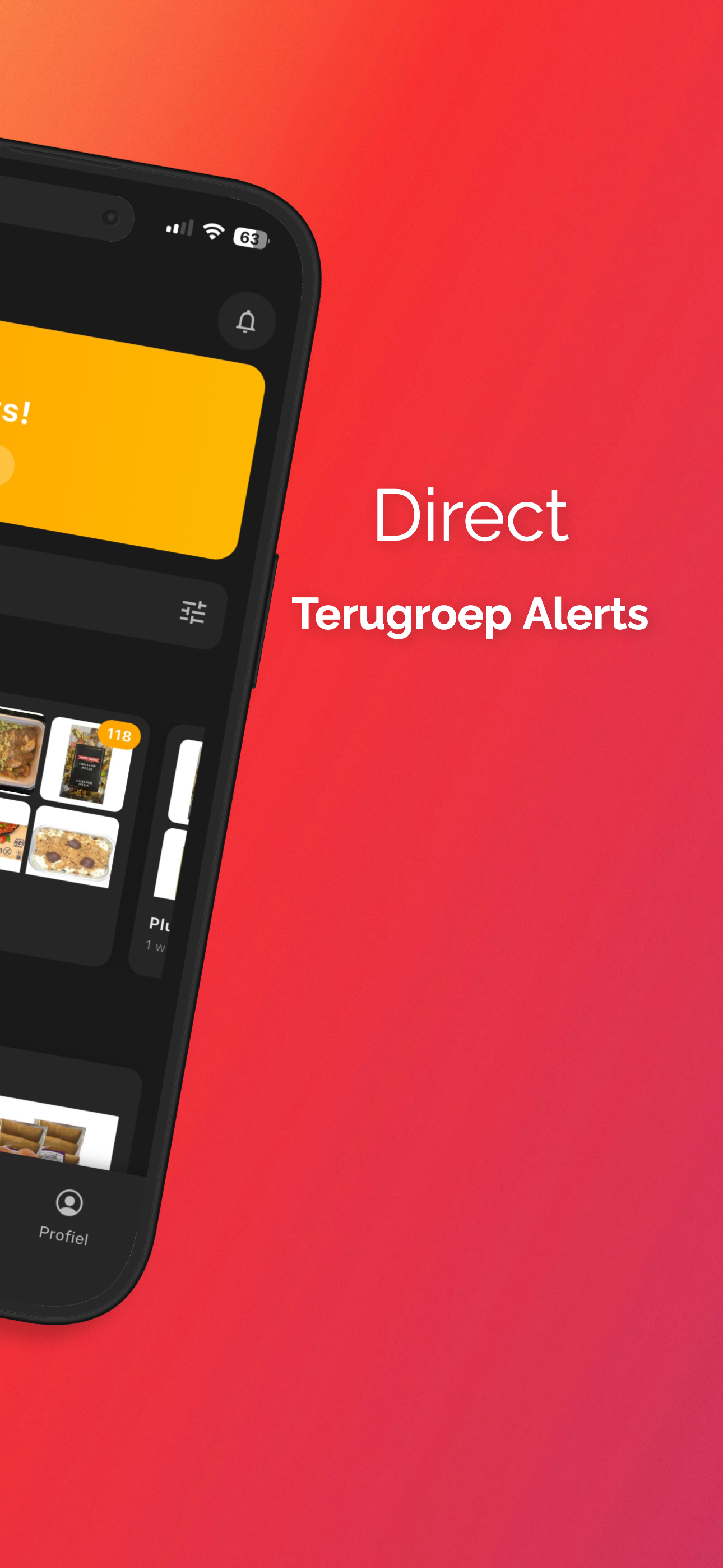 ProductAlert App Screenshot
