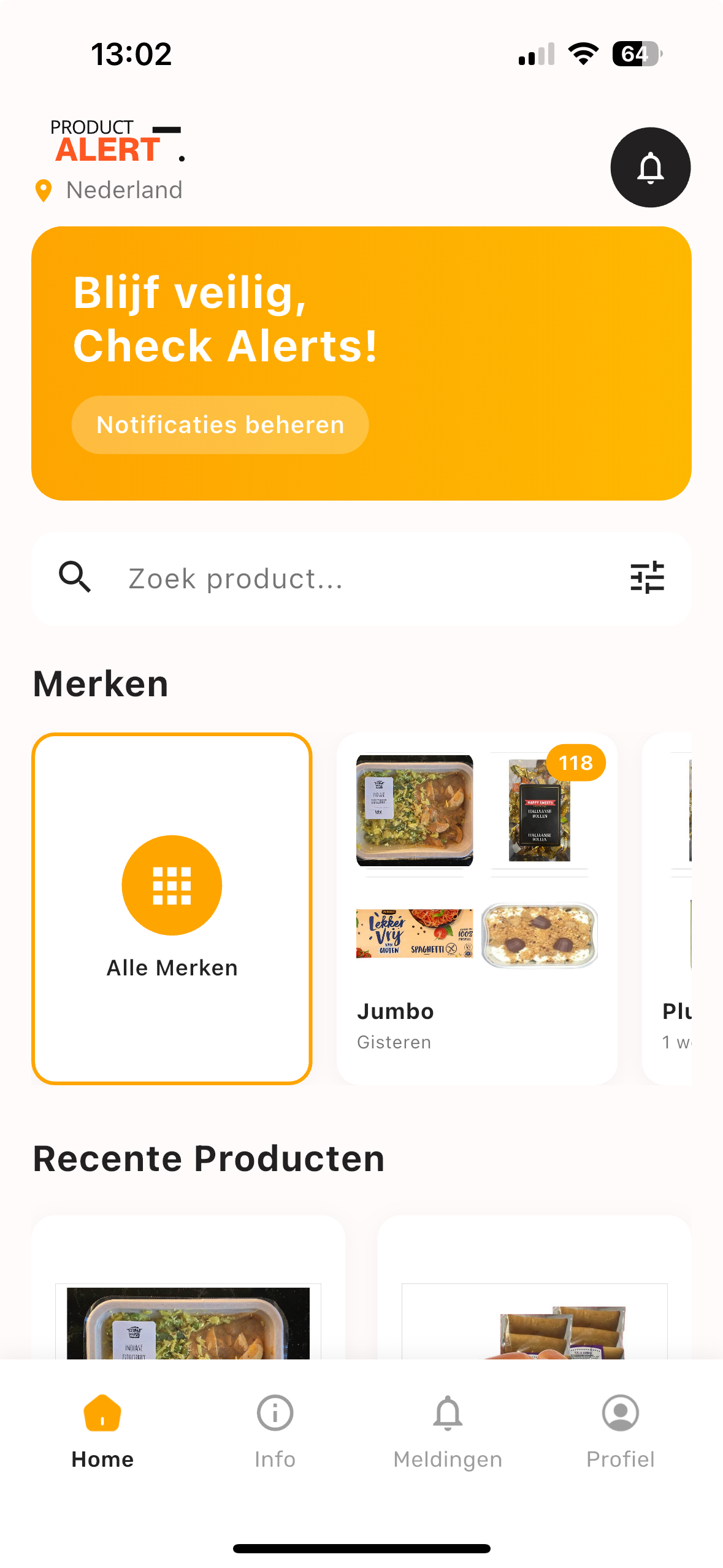 ProductAlert Screenshot 1