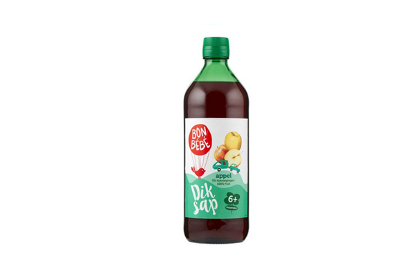 Belangrijke veiligheidswaarschuwing Bonbébé diksap appel 750 ml