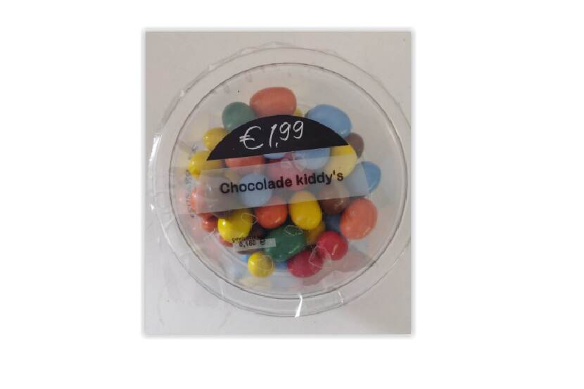 Veiligheidswaarschuwing 1Bite Chocolade Kiddy’s (pinda-allergie)