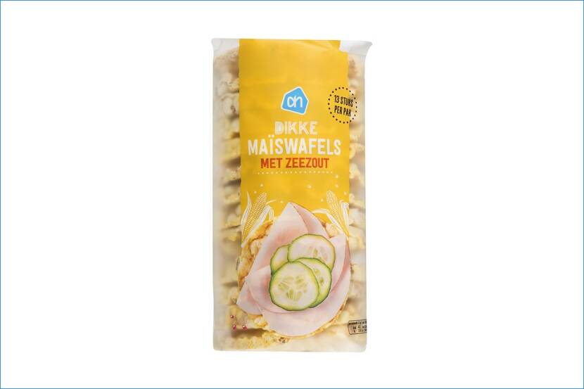 Veiligheidswaarschuwing AH Dikke maiswafels zeezout van Albert Heijn
