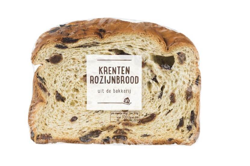 Veiligheidswaarschuwing AH Krenten rozijnenbrood (diverse allergenen)