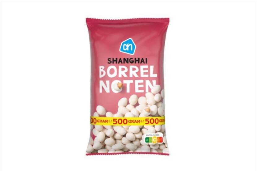 Veiligheidswaarschuwing AH Shanghai borrelnoten (soja-allergie)