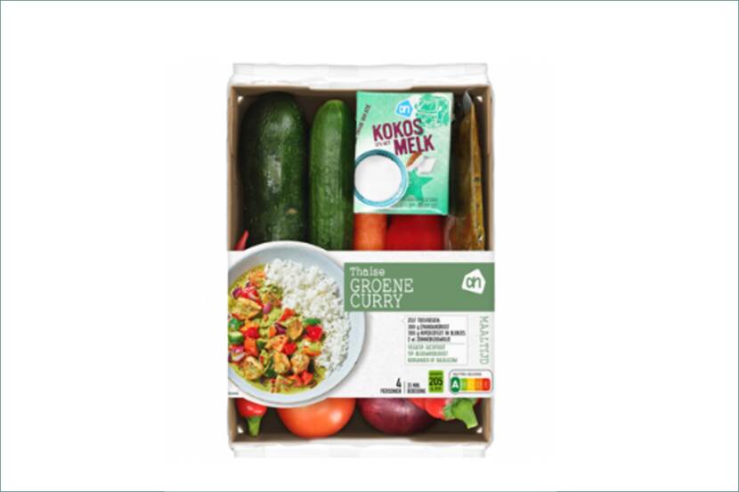 Veiligheidswaarschuwing AH Thaise groene curry verspakket Albert Heijn (gluten-, soja- en/of sesamallergie)