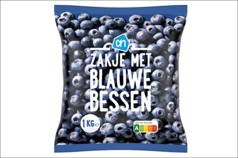 Veiligheidswaarschuwing AH blauwe bessen (diepvries) van Albert Heijn