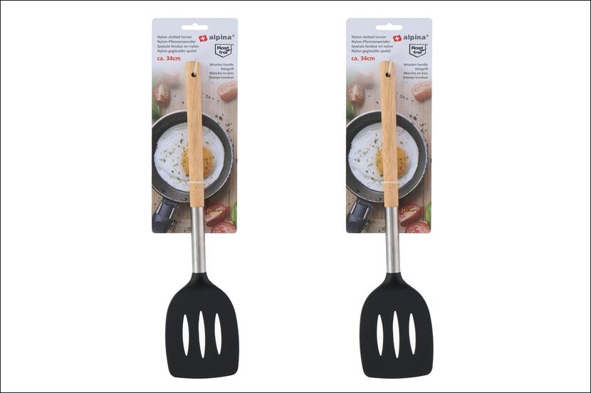Veiligheidswaarschuwing Alpina Nylon gegleufde spatel