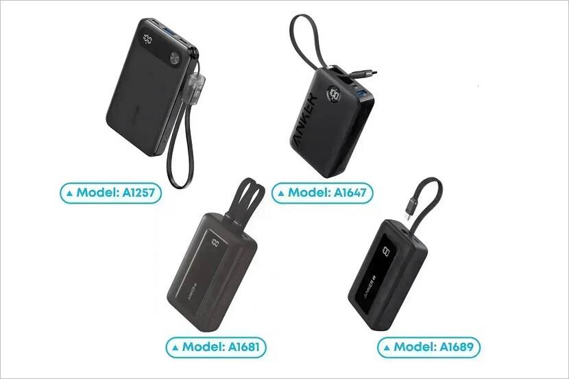 Veiligheidswaarschuwing Anker Powerbanks