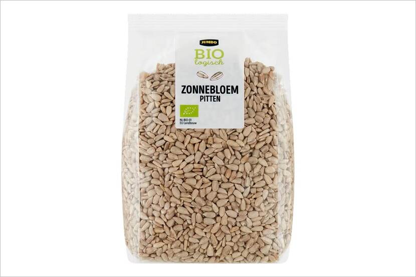 Veiligheidswaarschuwing BIO zonnebloempitten 500 gram van Jumbo