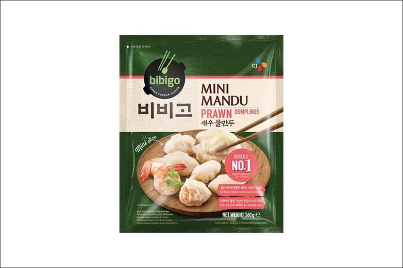 Veiligheidswaarschuwing Bibigo Mini Mandu Prawn Dumplings van Amazing Oriental (ei-allergie)