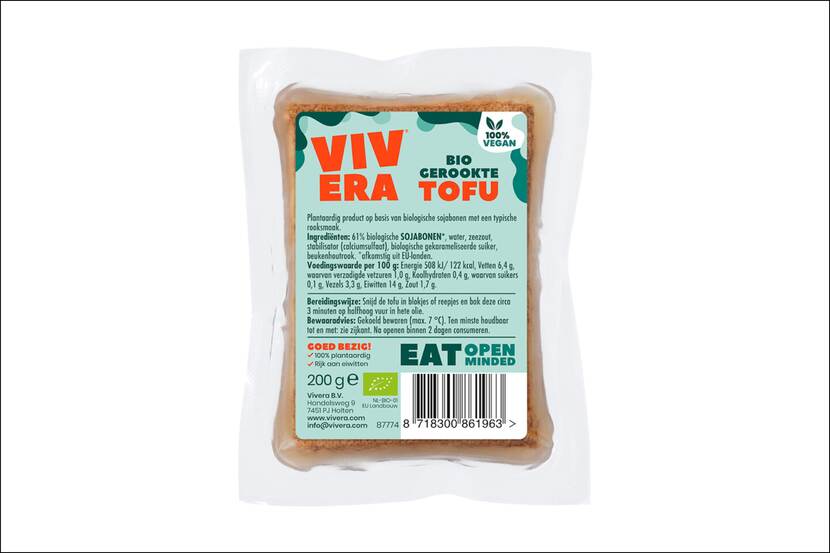 Veiligheidswaarschuwing Bio gerookte TOFU 200 gram van Vivera