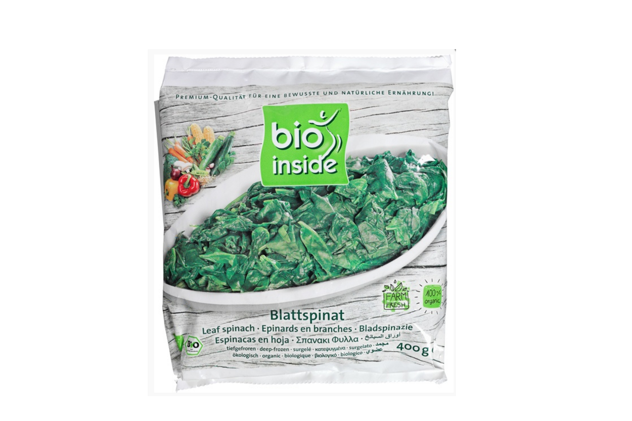 Veiligheidswaarschuwing Bladspinazie Bio Inside (melkallergie)