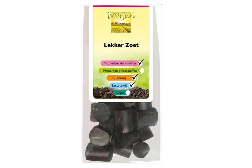 Veiligheidswaarschuwing Boerjan Lekker Zoet (gluten-allergie)