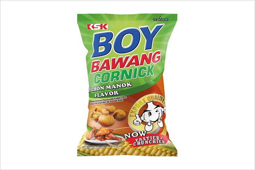 Veiligheidswaarschuwing Boy Bawang snack maïs kip (tarweallergie)