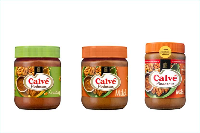 Veiligheidswaarschuwing Calvé Pindasaus Mild en Calvé Pindasaus Kruidig van Unilever