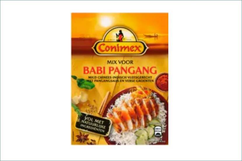 Veiligheidswaarschuwing: Conimex Mix Babi Pangang
