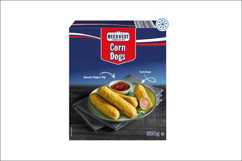 Veiligheidswaarschuwing 'Corndogs' van het merk MCennedy van Lidl