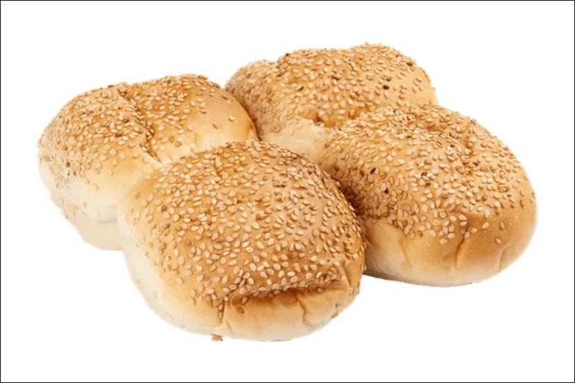 Veiligheidswaarschuwing DekaVers Bakkers Hamburgerbollen 4 stuks van DekaMarkt (sesamallergie)