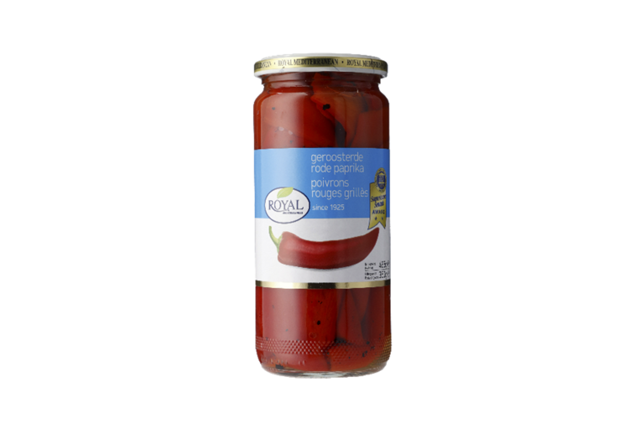 Veiligheidswaarschuwing Enrico Royal Geroosterde Paprika