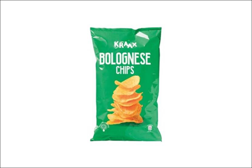 Veiligheidswaarschuwing FLAT chips bolognese 250 gram (mosterdallergie)