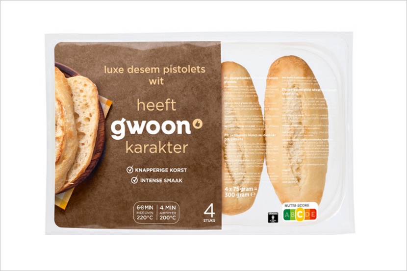 Veiligheidswaarschuwing G’woon luxe desem pistolets wit (allergenen)