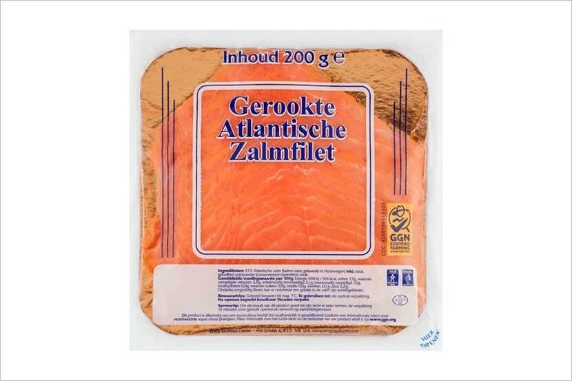Veiligheidswaarschuwing Gerookte Atlantische zalmfilet (200 gram)