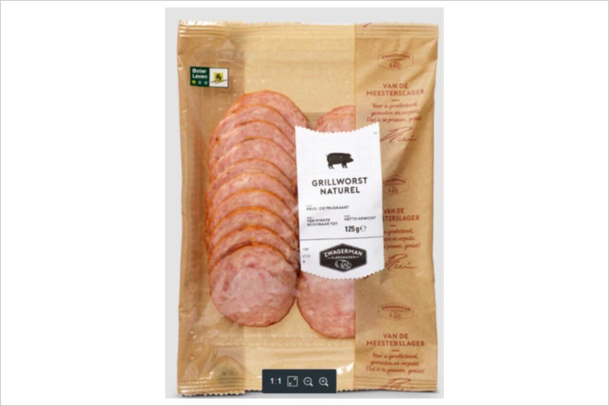 Veiligheidswaarschuwing Grillworst naturel van Lidl (melkallergie)