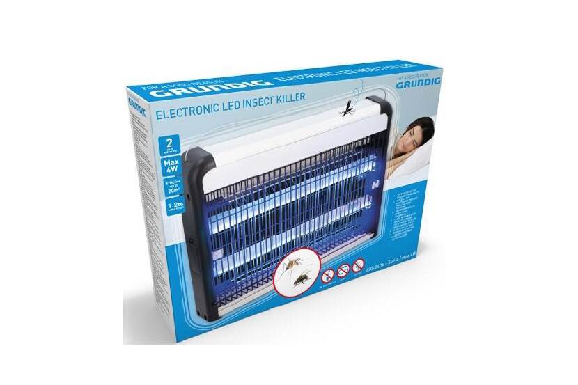 Veiligheidswaarschuwing Grundig elektronische LED insectenverdelger