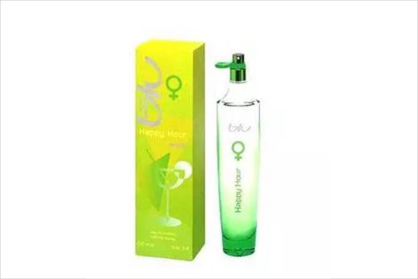 Veiligheidswaarschuwing ‘Happy Hour’ eau de toilette van Byblos Blu