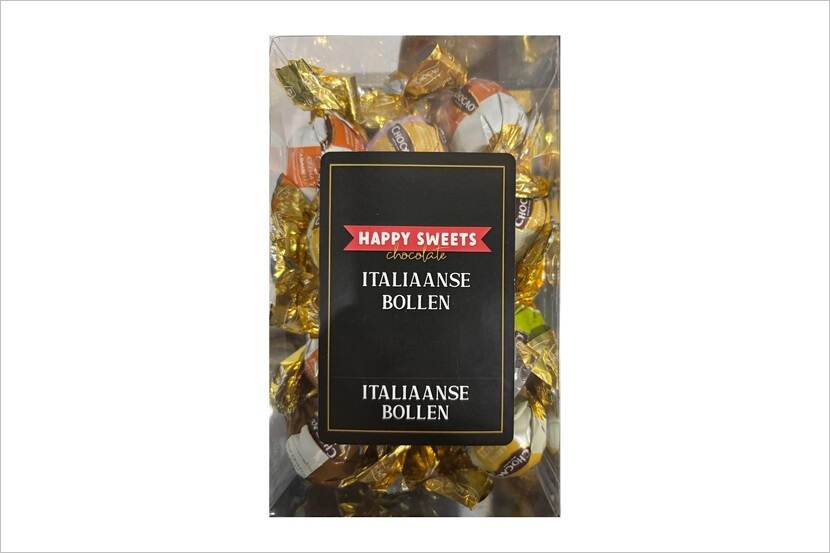 Veiligheidswaarschuwing Happy Sweets Italiaanse Bollen (diverse allergieën en intoleranties)