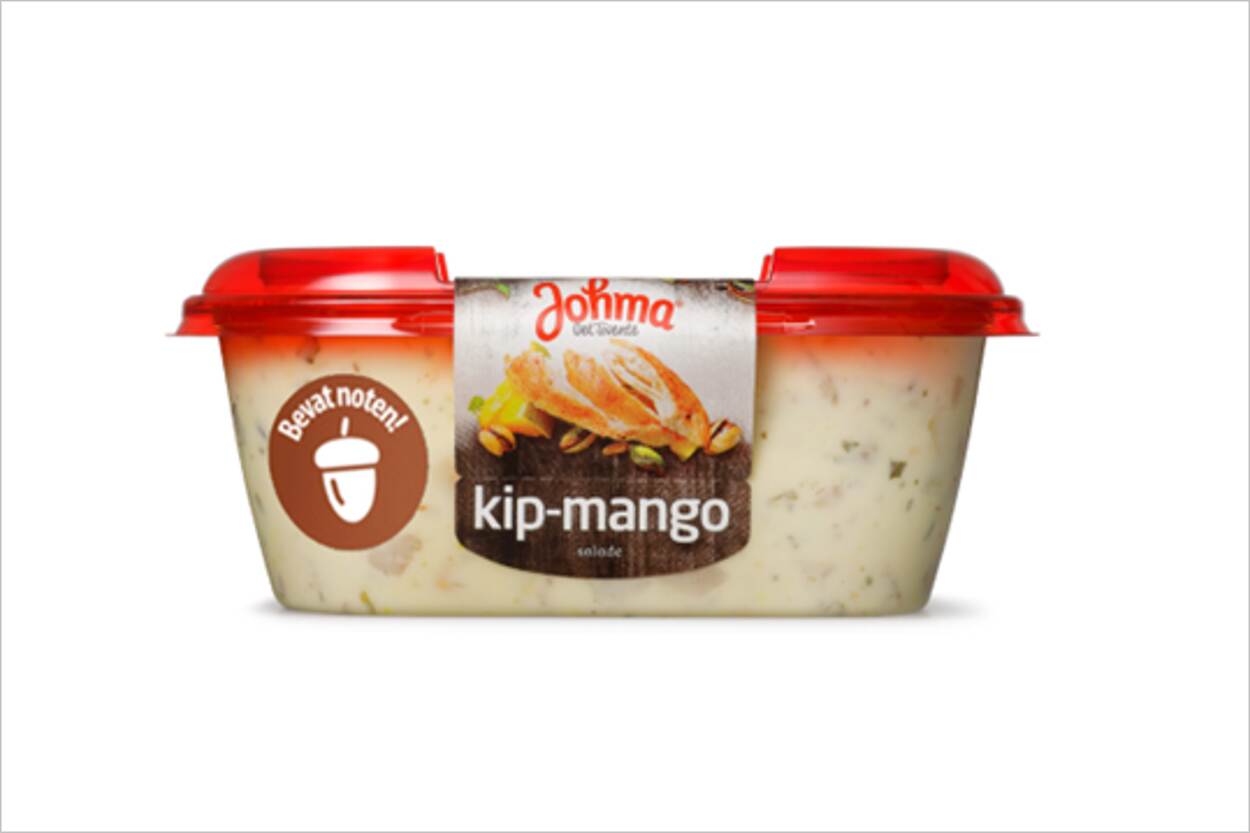 Veiligheidswaarschuwing Johma kip-mango salade 175 gram