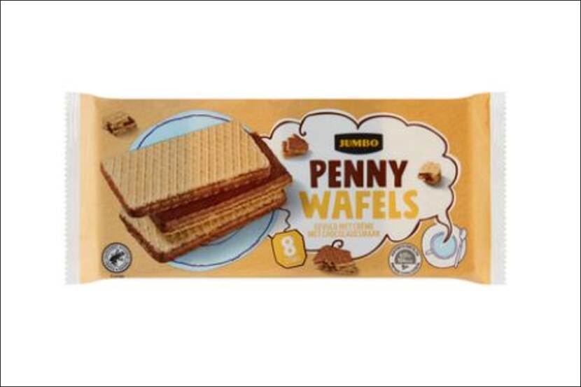 Veiligheidswaarschuwing Jumbo Pennywafels