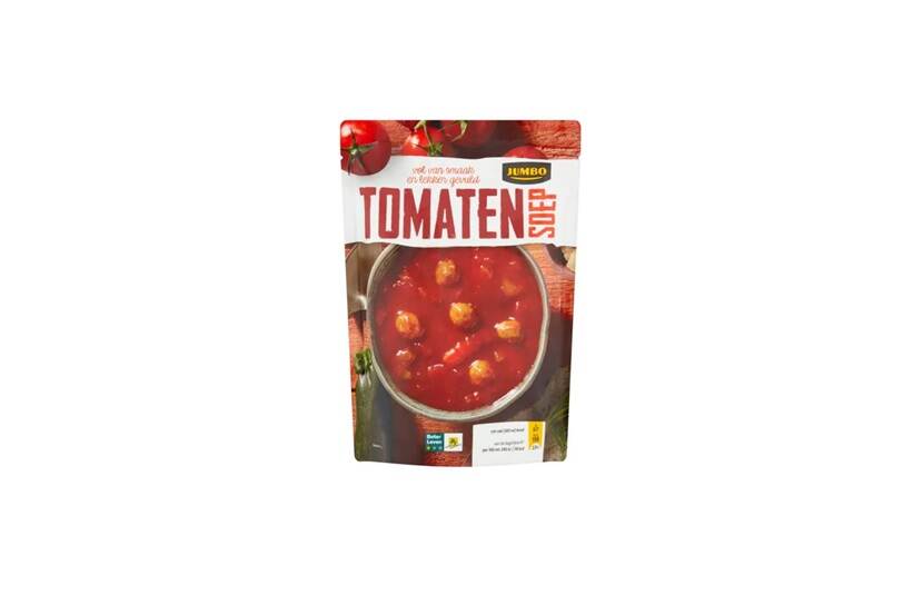 Veiligheidswaarschuwing Jumbo Tomatensoep