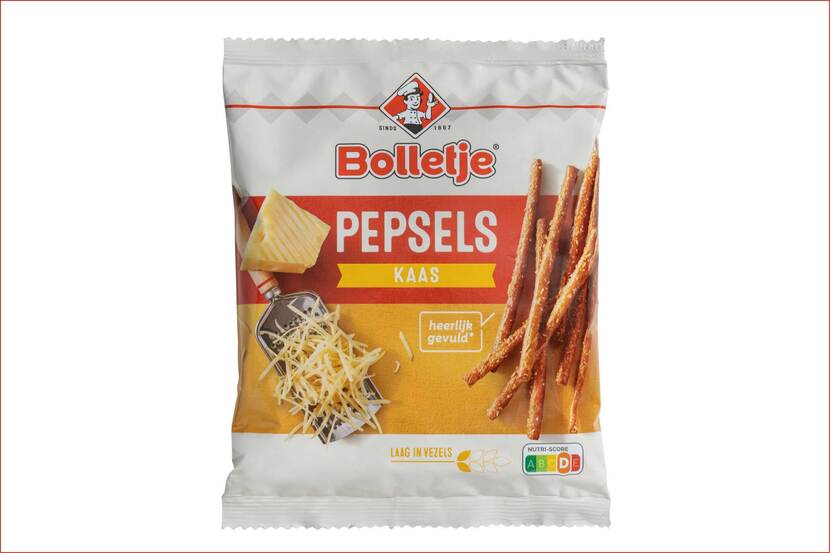Veiligheidswaarschuwing Kaas Pepsels van Bolletje (pinda-allergie)