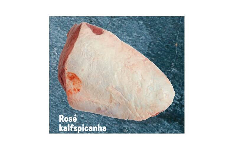 Veiligheidswaarschuwing Kalfs Rosé Picanha circa 1 kg Makro