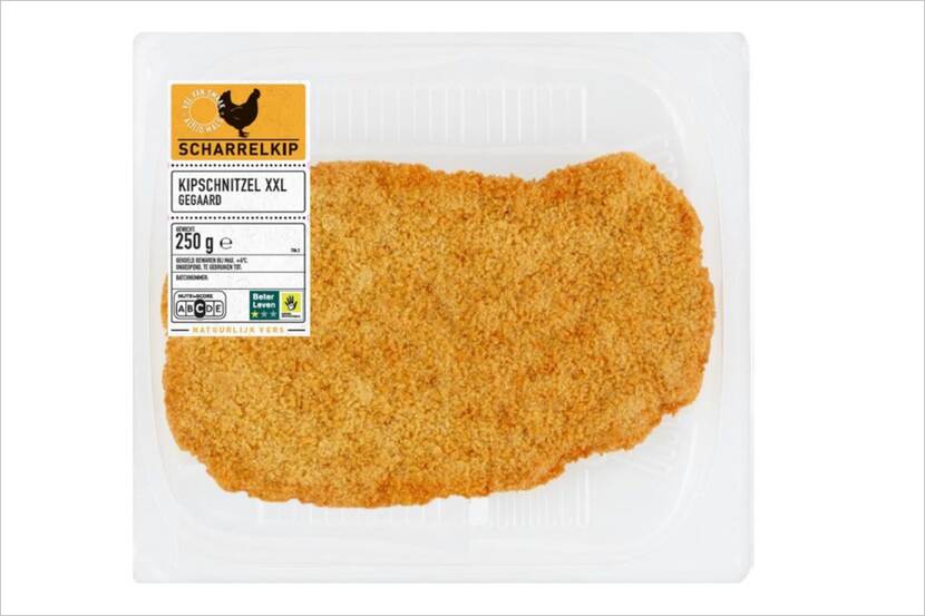 Veiligheidswaarschuwing Kipschnitzel XXL van Lidl (allergie voor rogge, melk, ei, sesamzaad, selderij en mosterd)