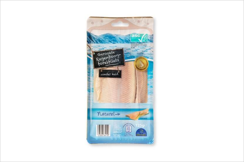 Veiligheidswaarschuwing Laschinger Seafood gerookte forelfilet 125 gram ALDI