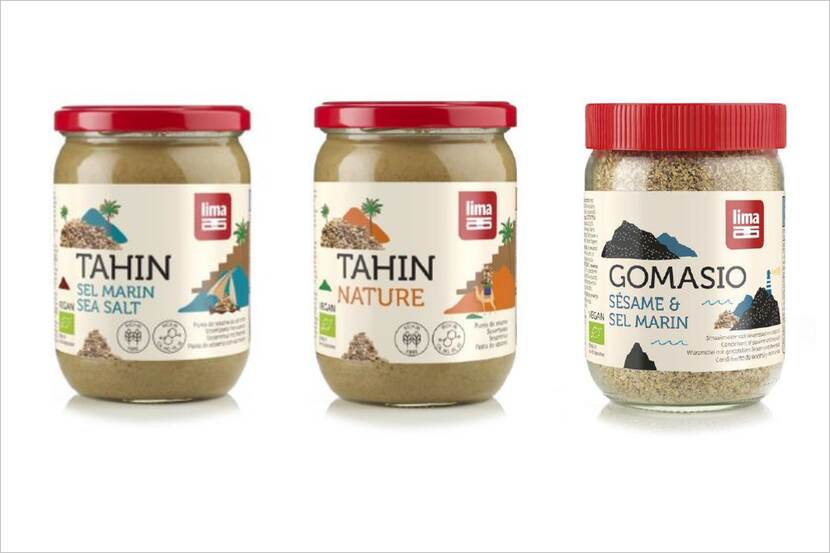Veiligheidswaarschuwing Lima Tahin en Gomasio Holland Pharma