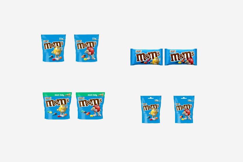 Veiligheidswaarschuwing M&M’s Crispy-producten