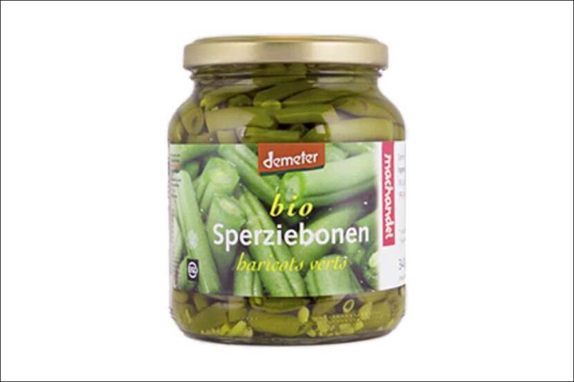 Veiligheidswaarschuwing Machandel sperziebonen