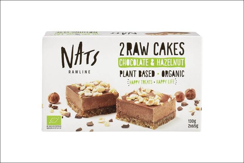 Veiligheidswaarschuwing Nats Rawline Raw cakes chocolade & hazelnoot