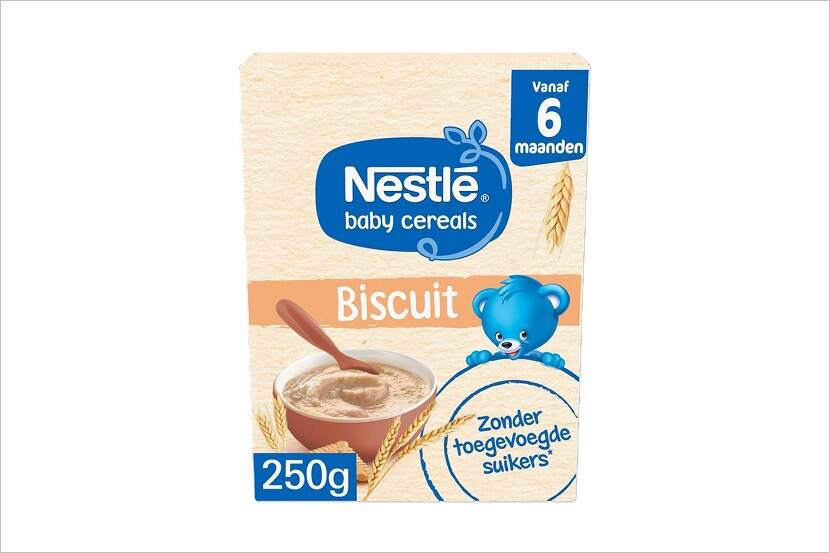 Veiligheidswaarschuwing Nestlé Baby Cereals Biscuit 250 gram (tarwe- en/of glutenallergie)