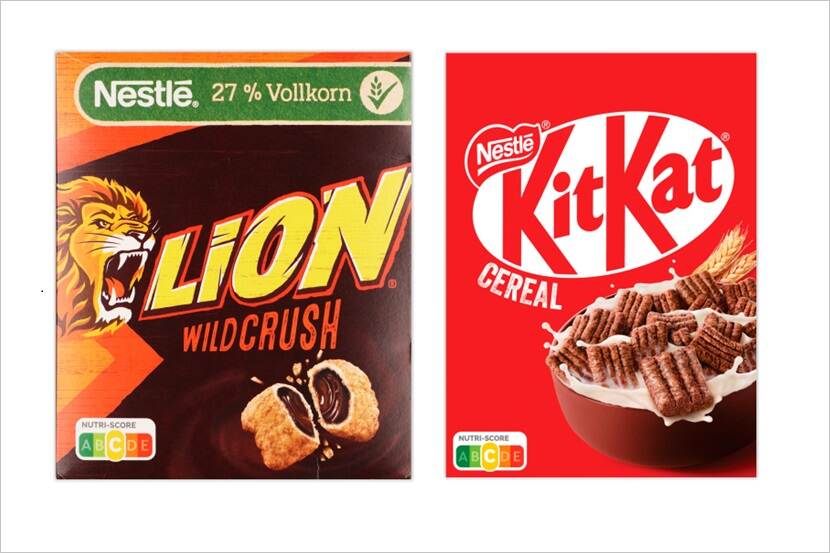Veiligheidswaarschuwing Nestlé Cereal Lion Wildcrush en Nestlé Cereal Kitkat van Dirk (gluten- en melkallergie)