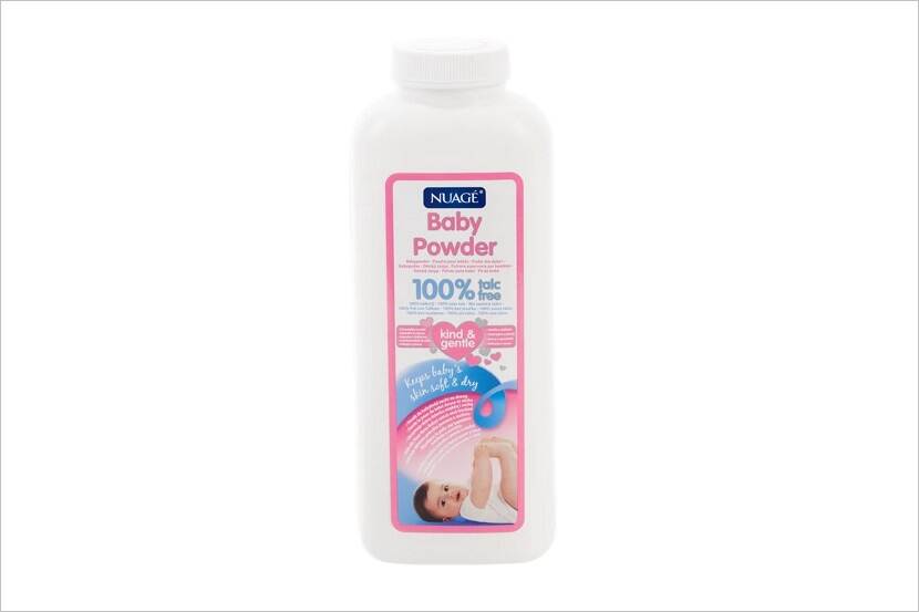 Veiligheidswaarschuwing Nuagé Baby Powder Talc Free 284 gram