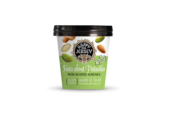 Veiligheidswaarschuwing Nuts About Pistachio Happy mrs. Jersey (notenallergie)