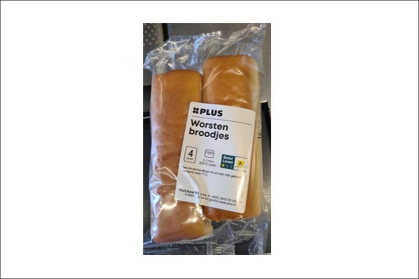 Veiligheidswaarschuwing PLUS worstenbroodjes van PLUS en Coop (soja-allergie)