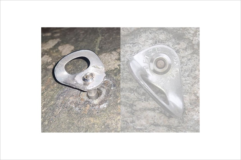 Veiligheidswaarschuwing Petzl LONGLIFE P38 type 1 klimankers