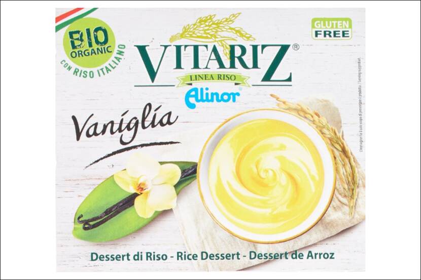 Veiligheidswaarschuwing Rijstdessert Vanille van Vitariz (Alinor)