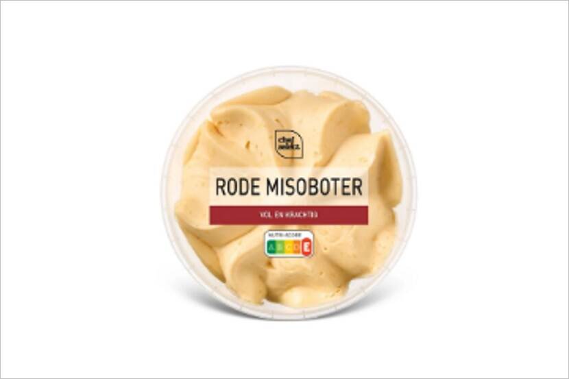 Veiligheidswaarschuwing Rode Misoboter Chef Select (soja-allergie)