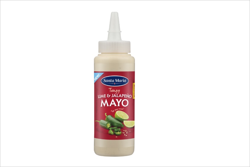 Veiligheidswaarschuwing Santa Maria Lime & jalapeño mayo 250 ml (allergeen)