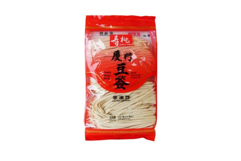 Veiligheidswaarschuwing Sau Tao Amoy Bean Strip (soja-allergie)